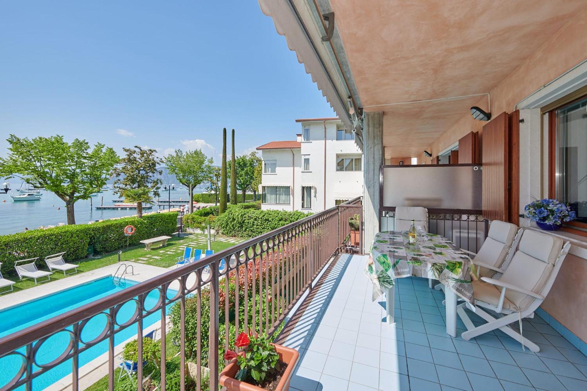 Apartments Rainer - Front Lake Bardolino Zewnętrze zdjęcie
